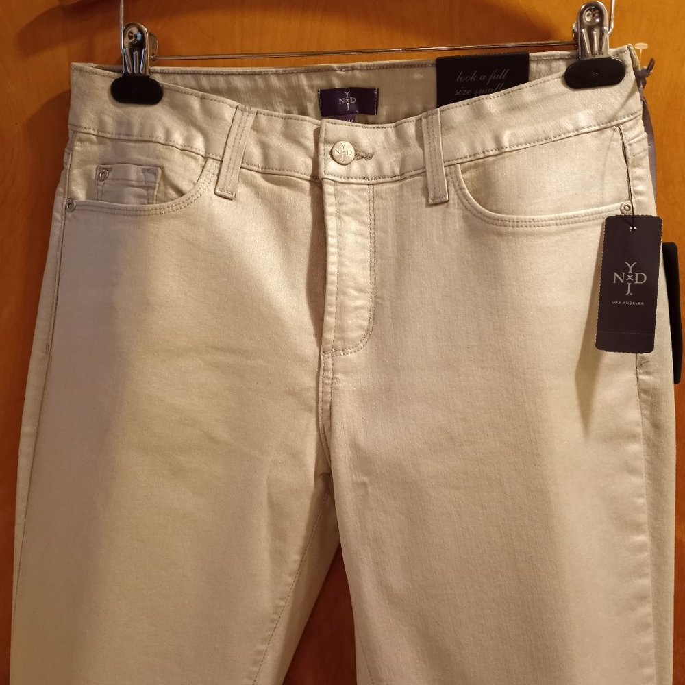 NYDJ  Marca Frosted Vellum Jeans Legging Jeans Size 10